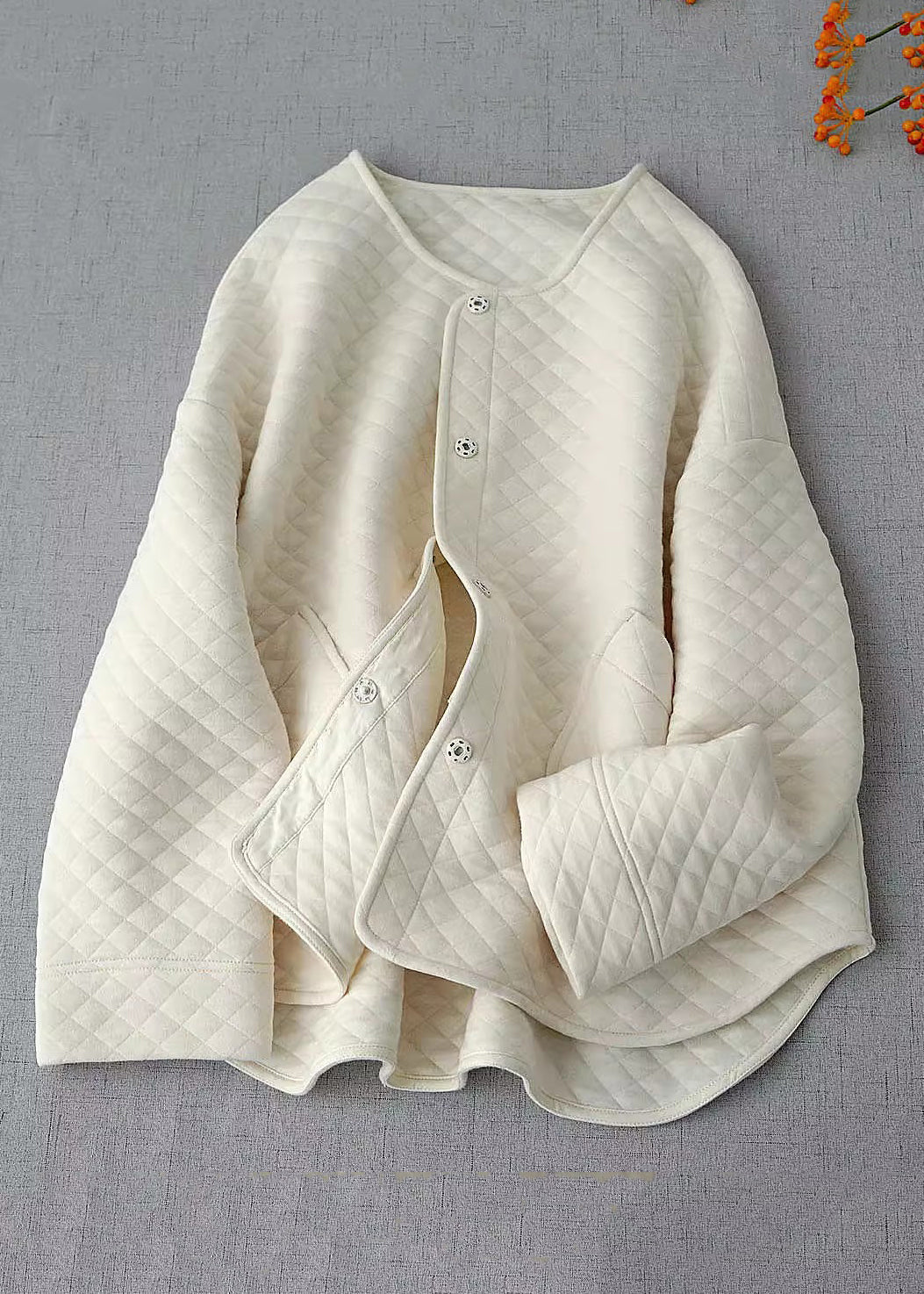 A Vintage Style Coat with Delicate Timeless Details