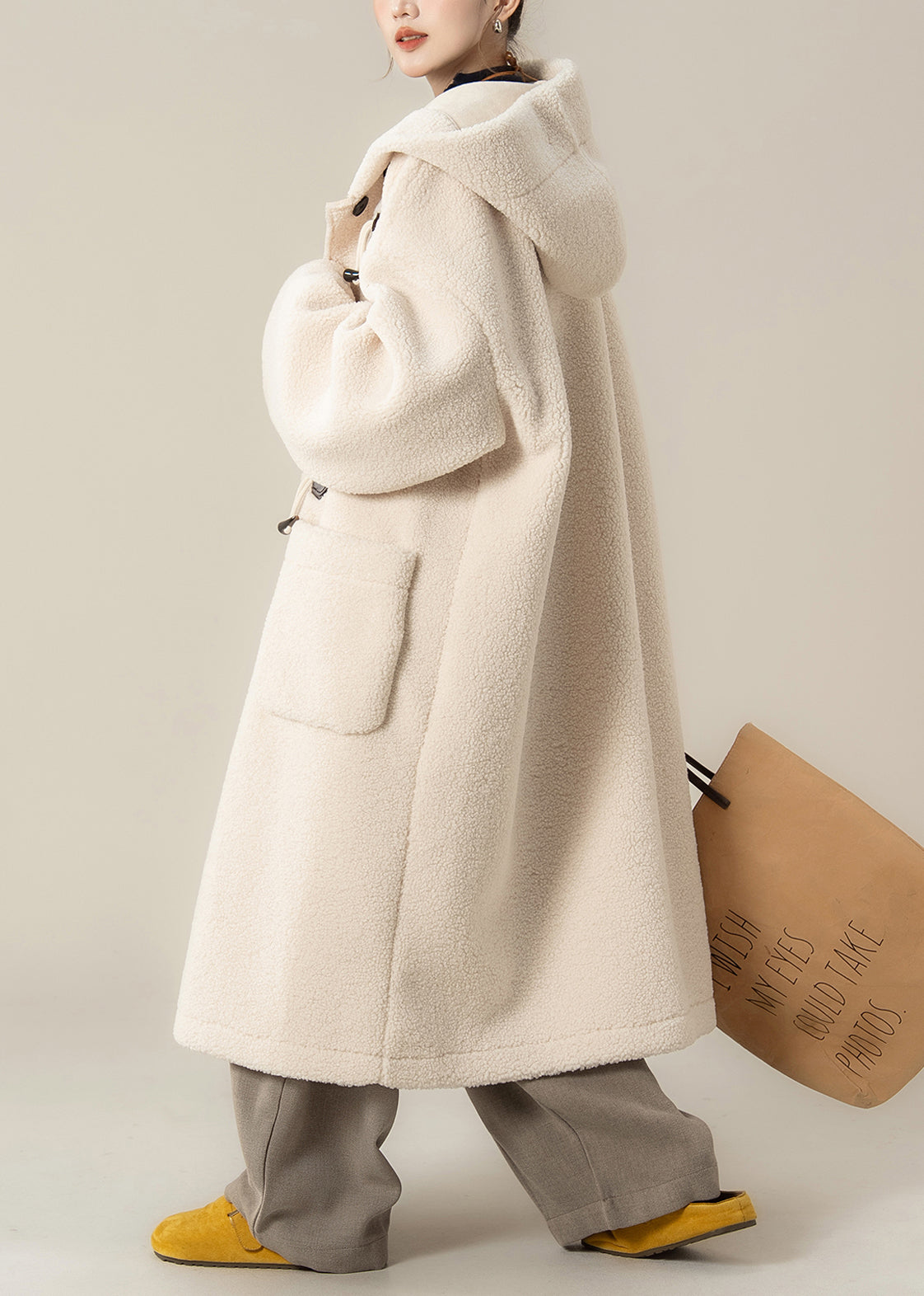 A Vintage Style Coat with Delicate Timeless Details