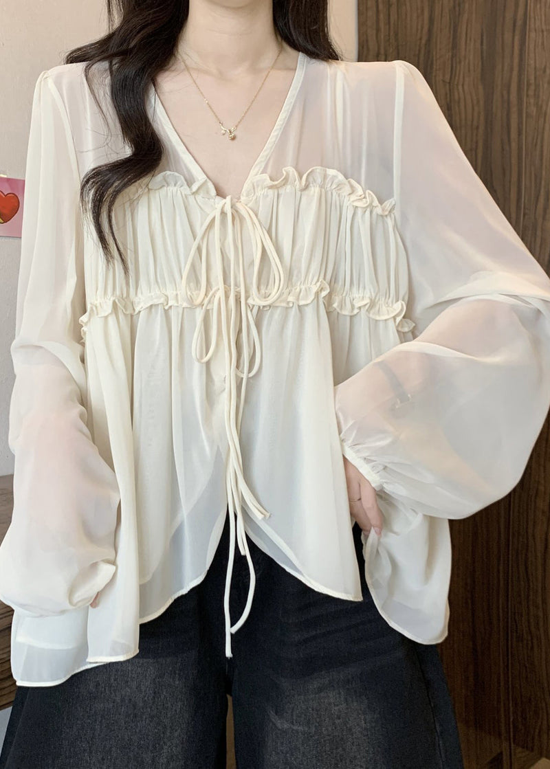 A Vintage Style Shirt with Delicate Timeless Details