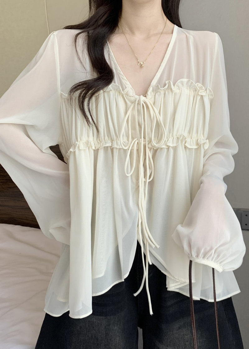 A Vintage Style Shirt with Delicate Timeless Details