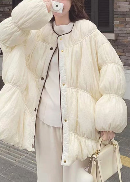 A Vintage Style Coat with Delicate Timeless Details