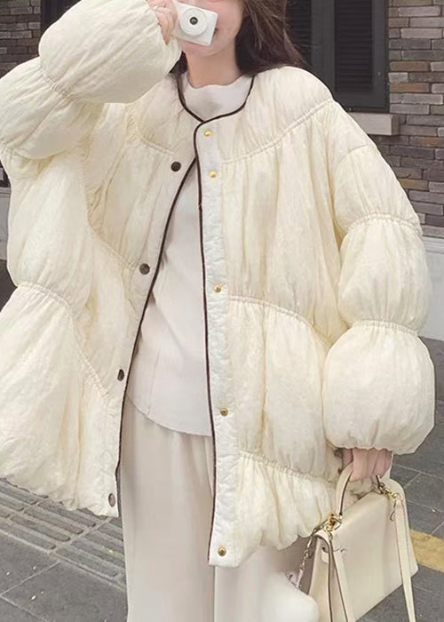 A Vintage Style Coat with Delicate Timeless Details