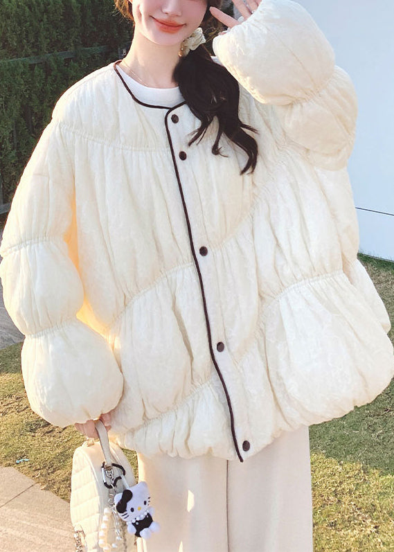 A Vintage Style Coat with Delicate Timeless Details