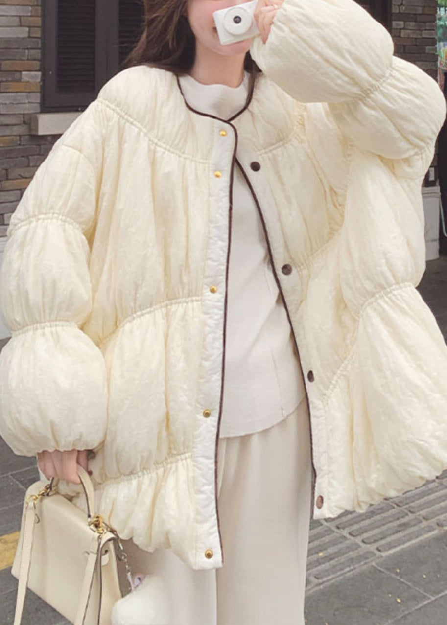 A Vintage Style Coat with Delicate Timeless Details