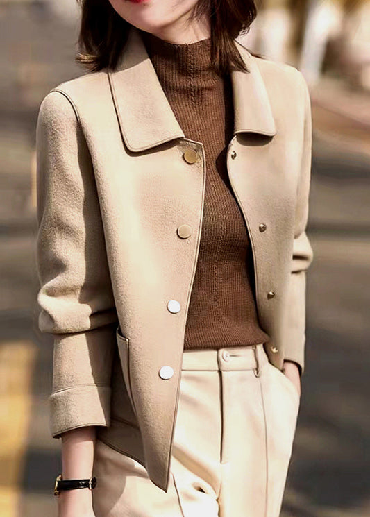 A Vintage Style Coat with Delicate Timeless Details