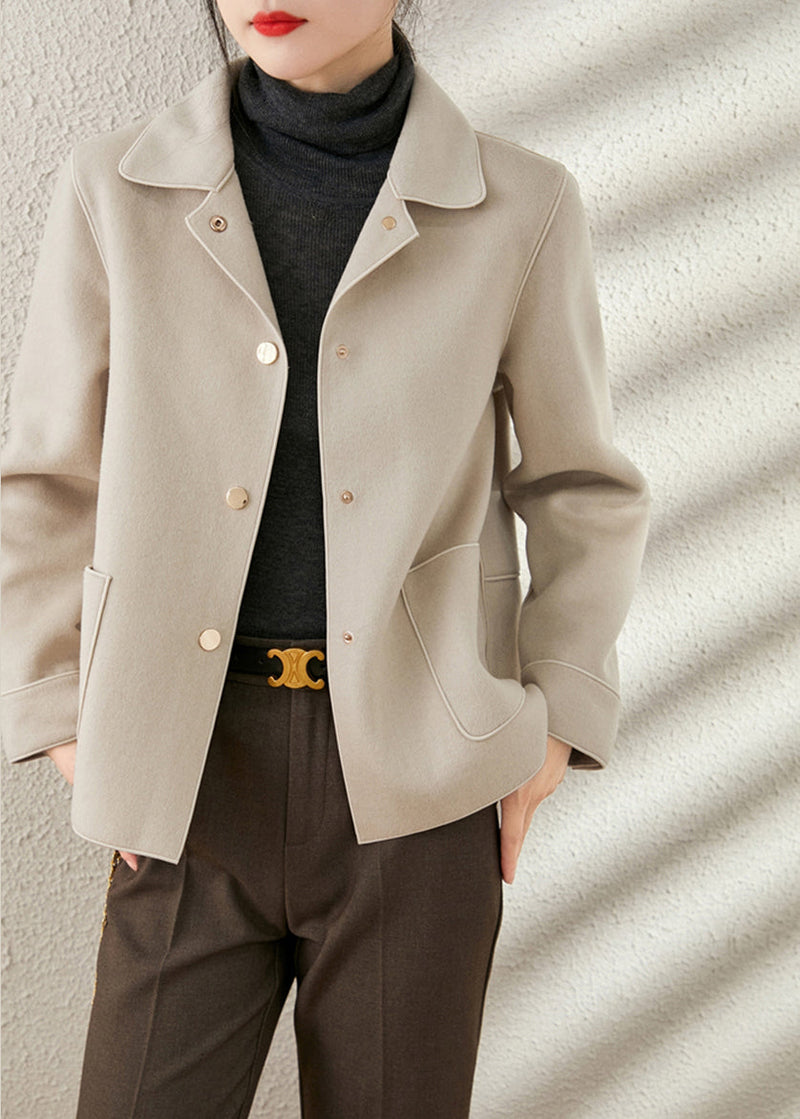 A Vintage Style Coat with Delicate Timeless Details
