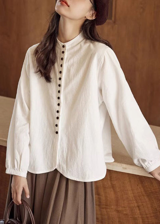 A Vintage Style Shirt with Delicate Timeless Details