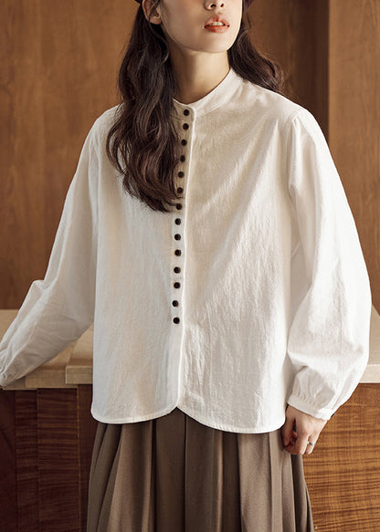 A Vintage Style Shirt with Delicate Timeless Details