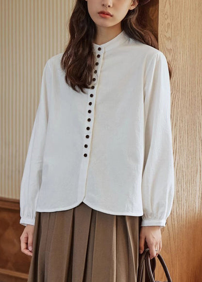 A Vintage Style Shirt with Delicate Timeless Details