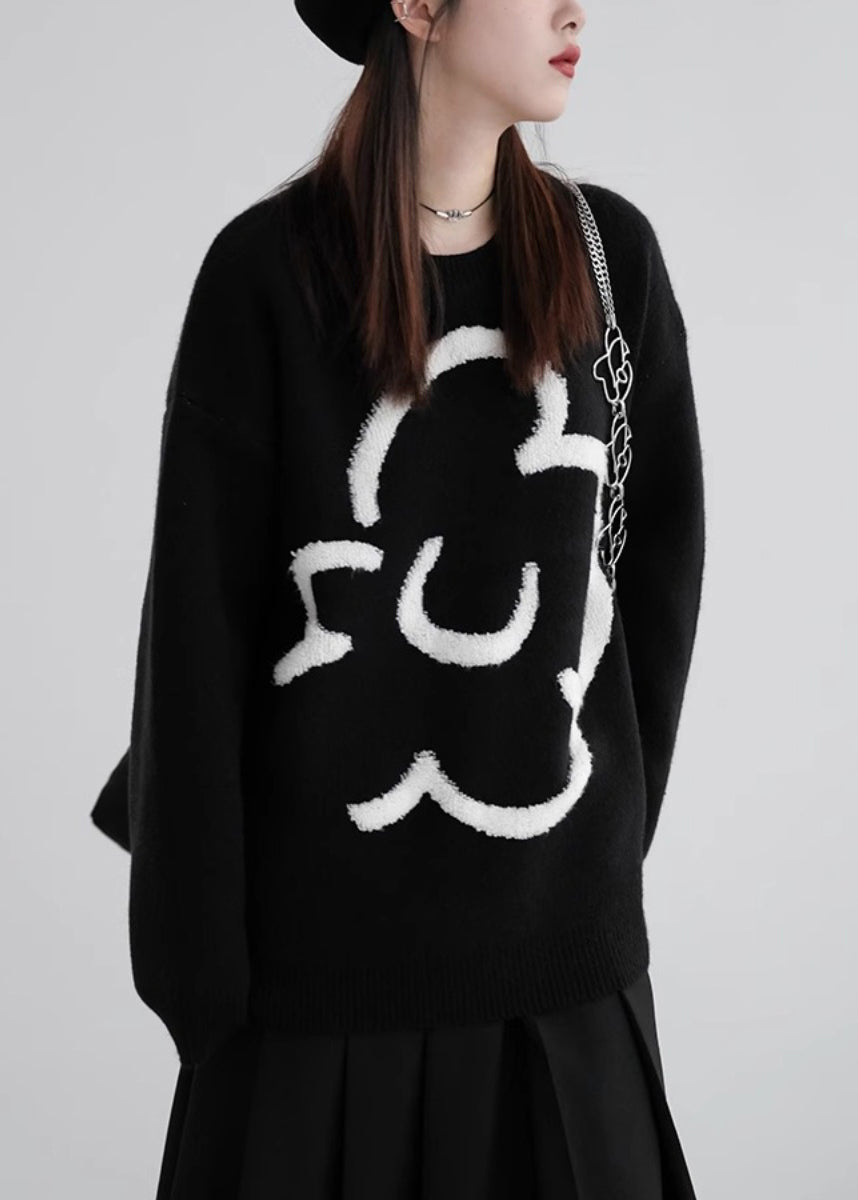 A Vintage Style Sweater with Delicate Timeless Details