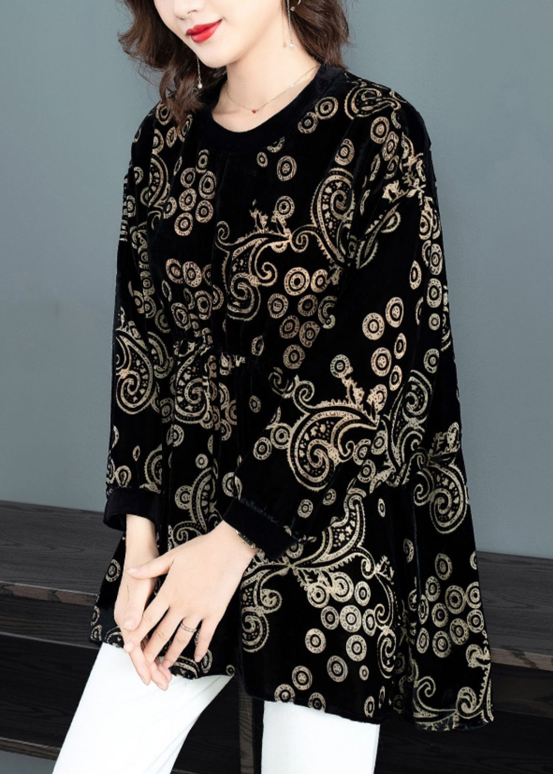 A Vintage Style Top with Delicate Timeless Details