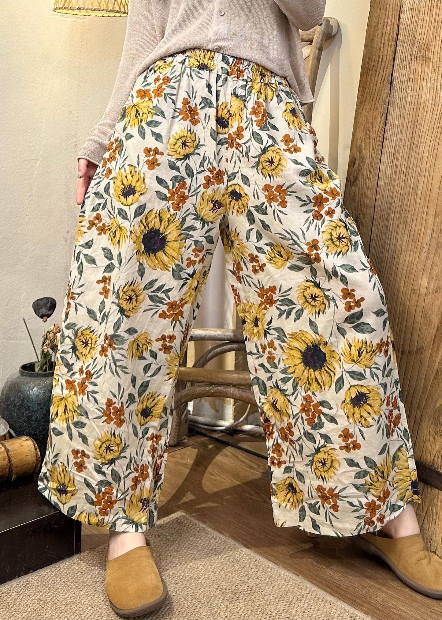 A Vintage Style Pants with Delicate Timeless Details
