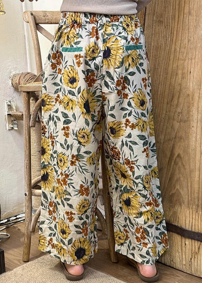 A Vintage Style Pants with Delicate Timeless Details