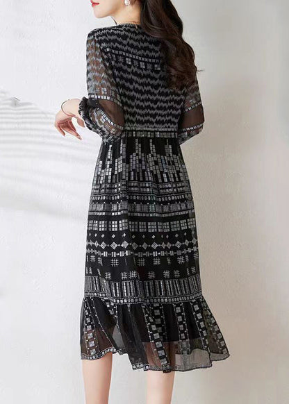 A Vintage Style Dress with Delicate Timeless Details
