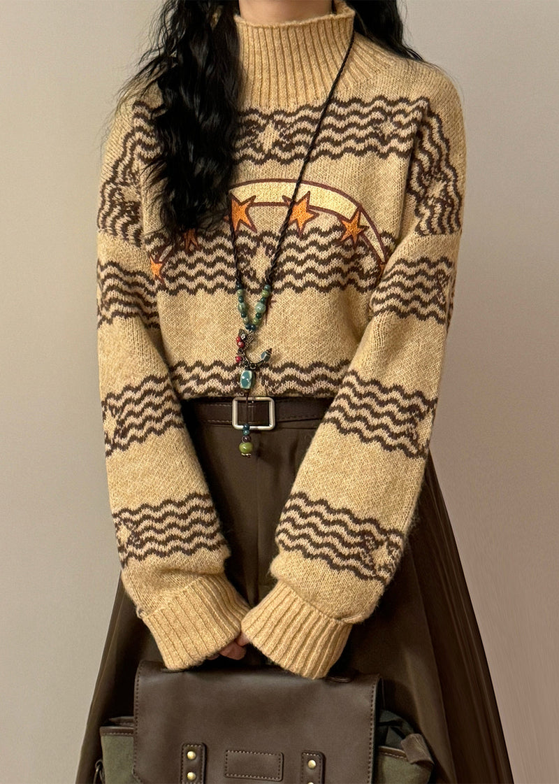Vintage Inspired Sweater with a Contemporary Edge