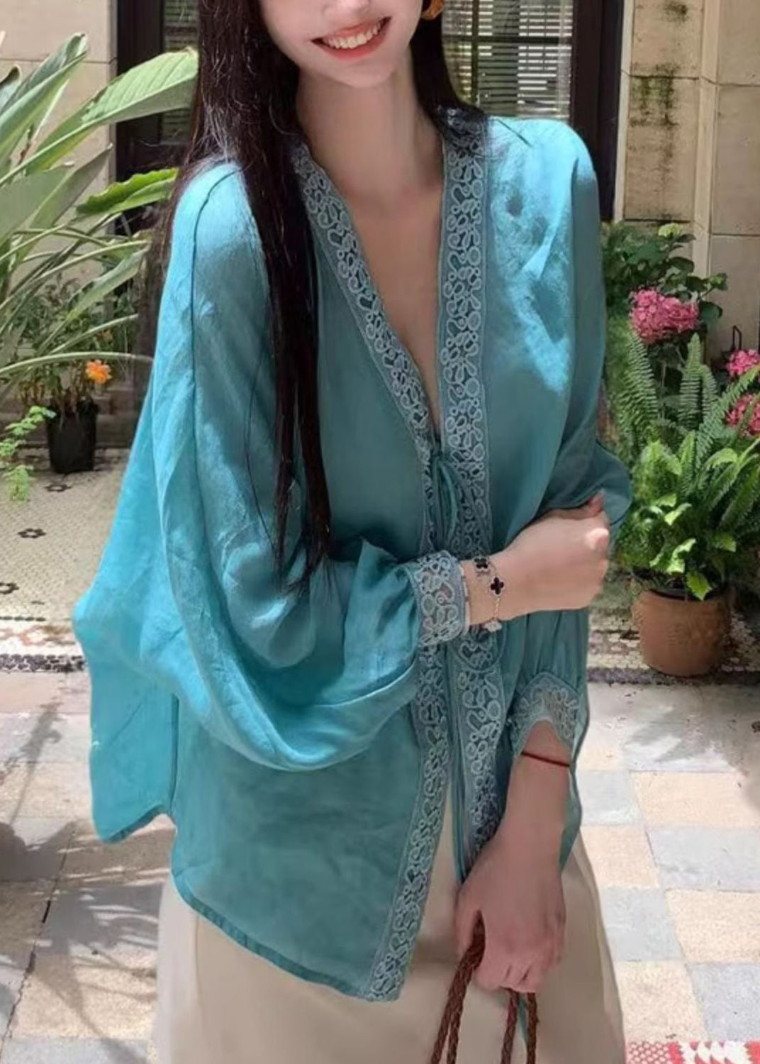 Classic Vintage Blouse with a Flattering Fit
