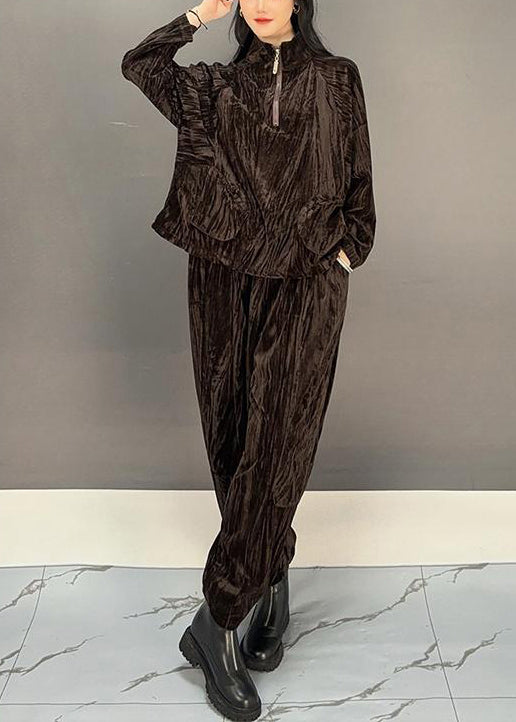 A Vintage Style Pants with Delicate Timeless Details