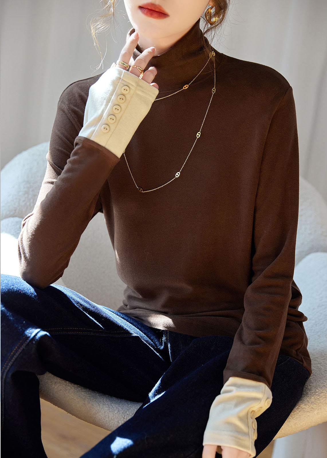 Polished Top with an Effortless Classic Look