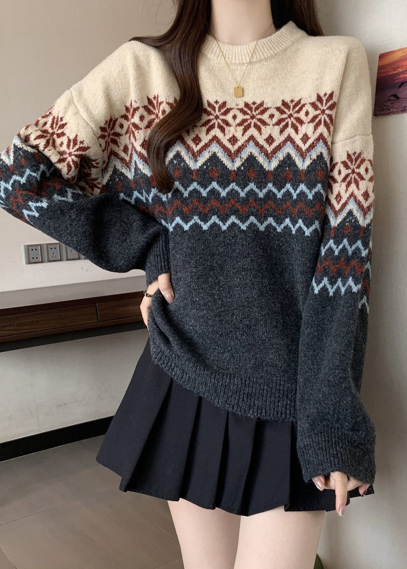 Vintage Inspired Sweater with a Contemporary Edge