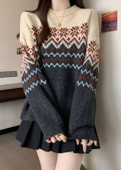 Vintage Inspired Sweater with a Contemporary Edge