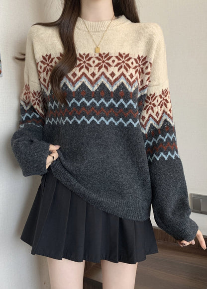 Vintage Inspired Sweater with a Contemporary Edge