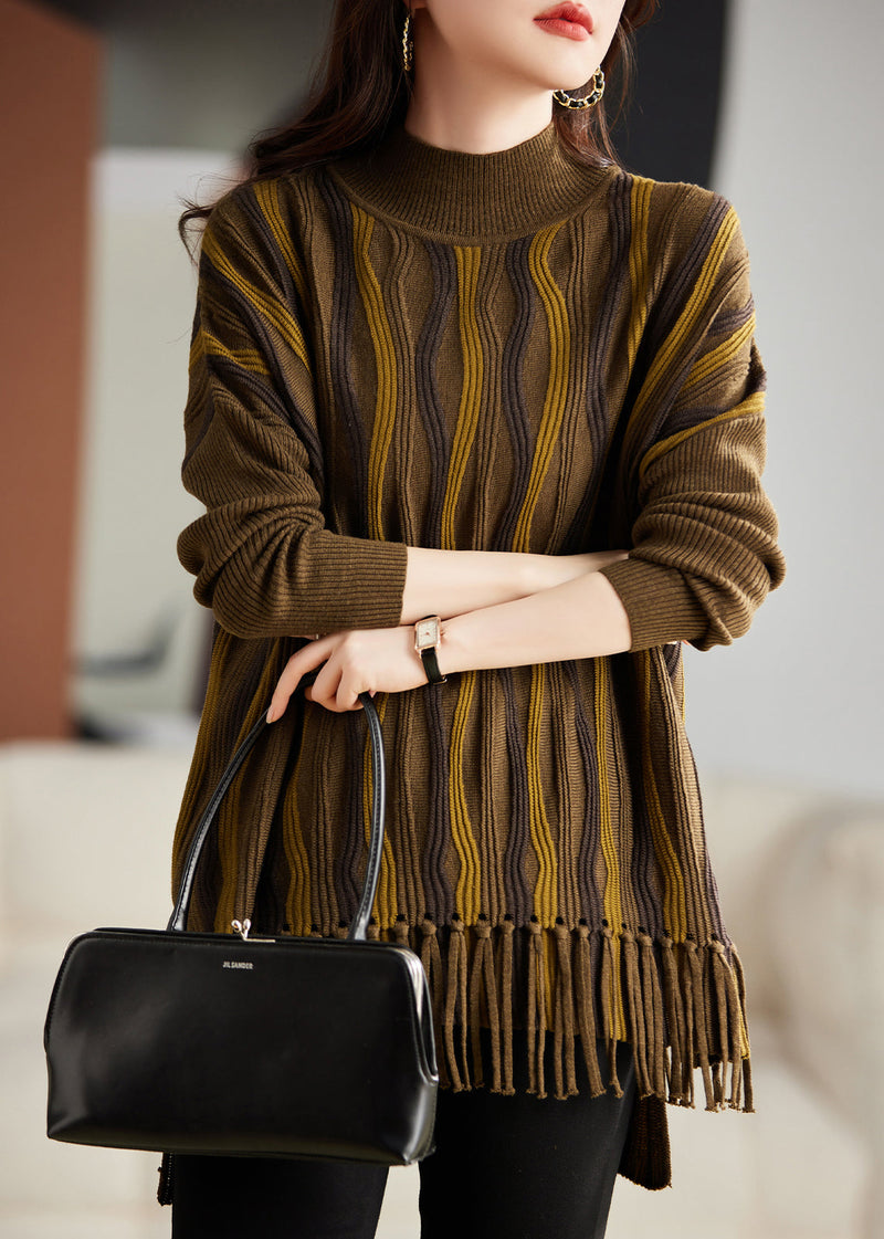 A Vintage Style Sweater with Delicate Timeless Details