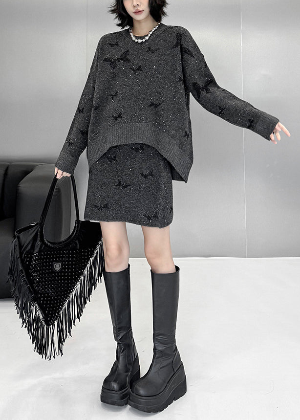Vintage Inspired Sweater with a Contemporary Edge