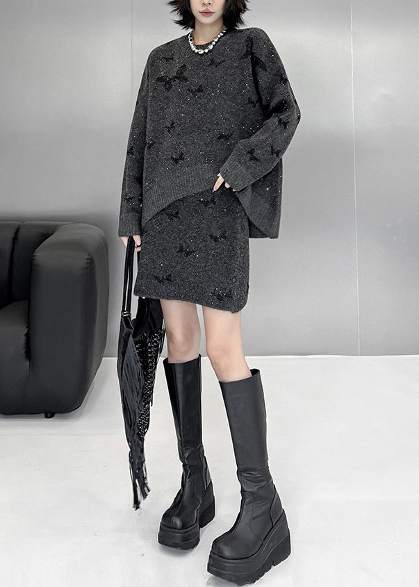 Vintage Inspired Sweater with a Contemporary Edge