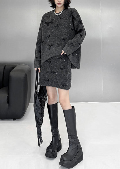 Vintage Inspired Sweater with a Contemporary Edge