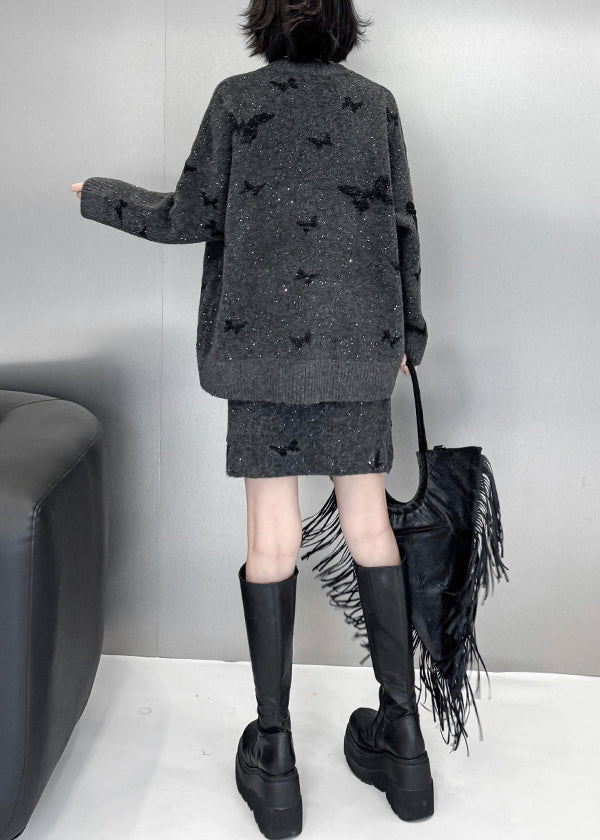 Vintage Inspired Sweater with a Contemporary Edge