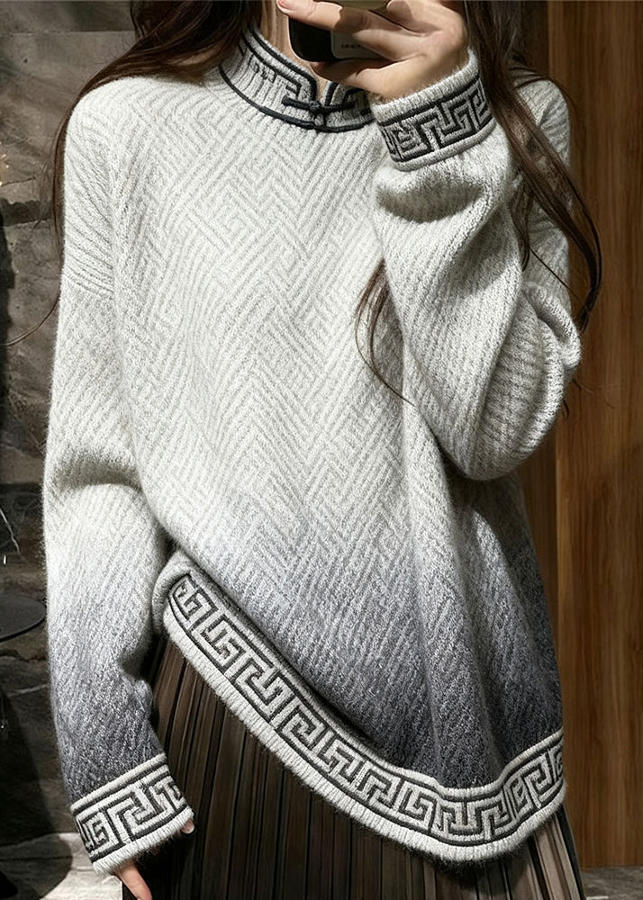 Vintage Inspired Sweater with a Contemporary Edge