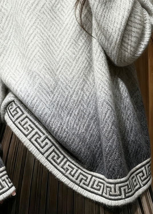 Vintage Inspired Sweater with a Contemporary Edge