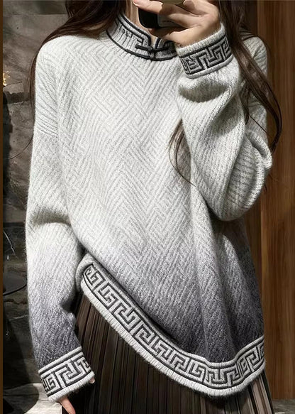 Vintage Inspired Sweater with a Contemporary Edge