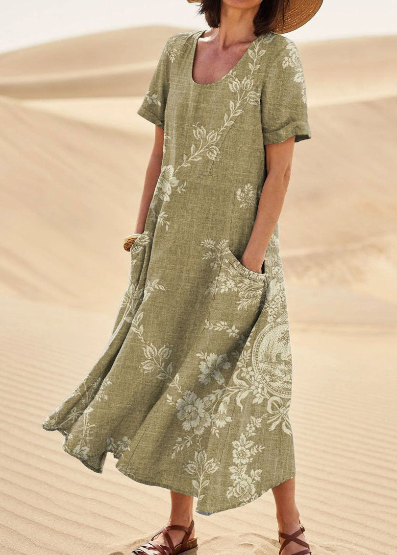 A Vintage Style Dress with Delicate Timeless Details