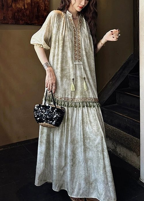 A Vintage Style Dress with Delicate Timeless Details