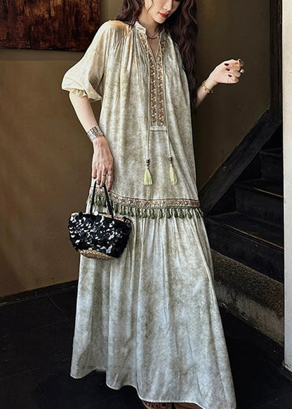 A Vintage Style Dress with Delicate Timeless Details