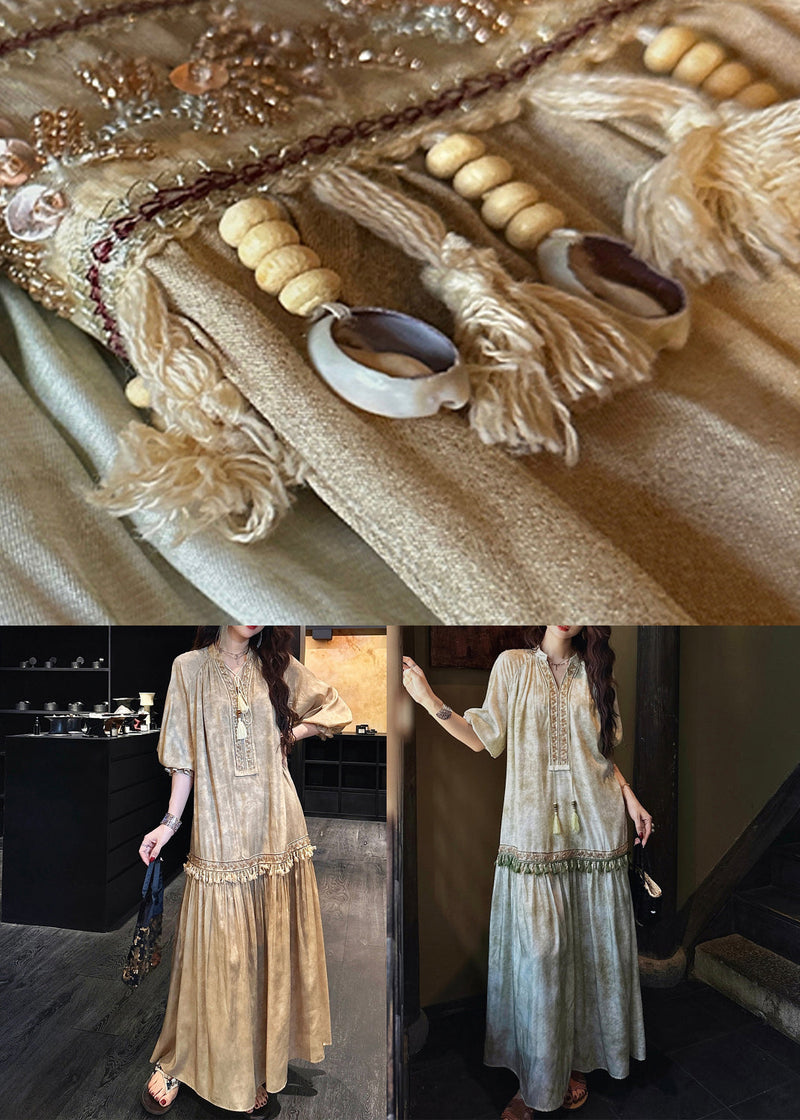 A Vintage Style Dress with Delicate Timeless Details