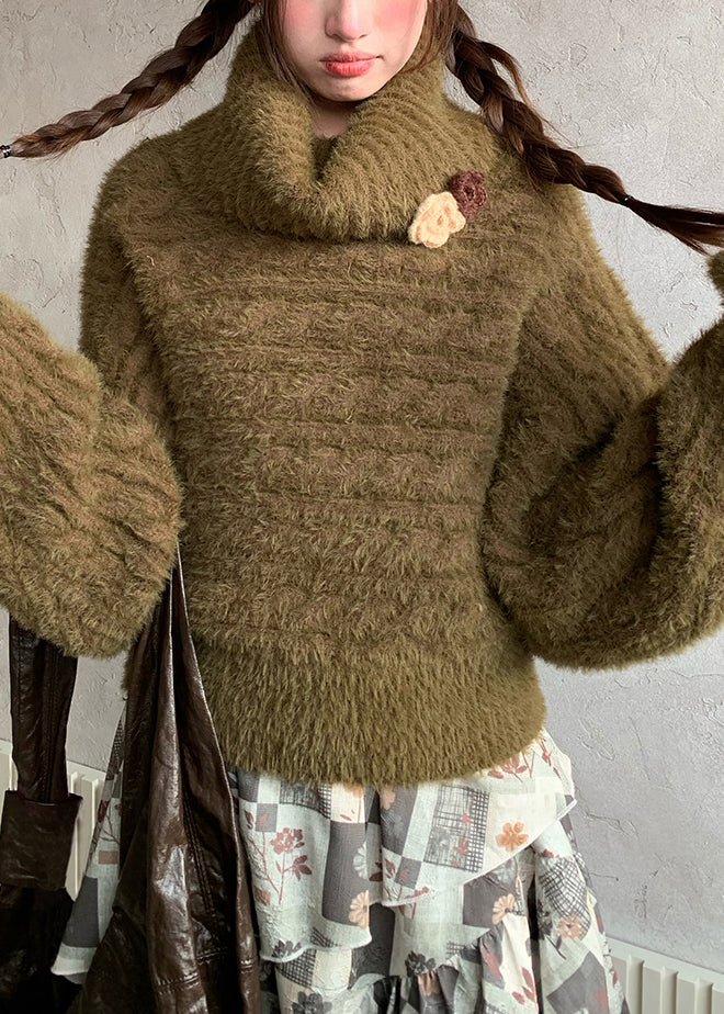 Vintage Inspired Sweater with a Contemporary Edge