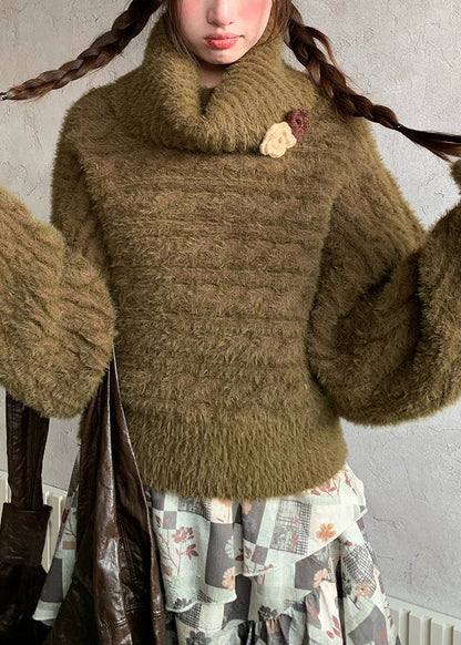 Vintage Inspired Sweater with a Contemporary Edge