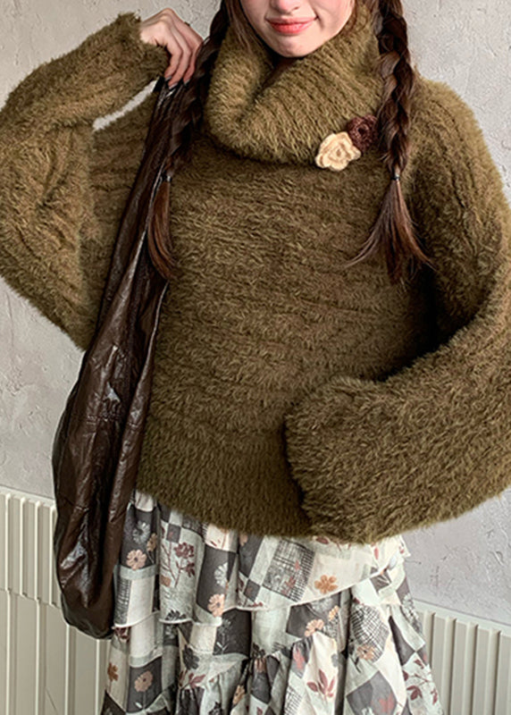 Vintage Inspired Sweater with a Contemporary Edge