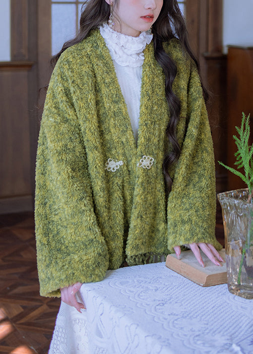 A Vintage Style Coat with Delicate Timeless Details