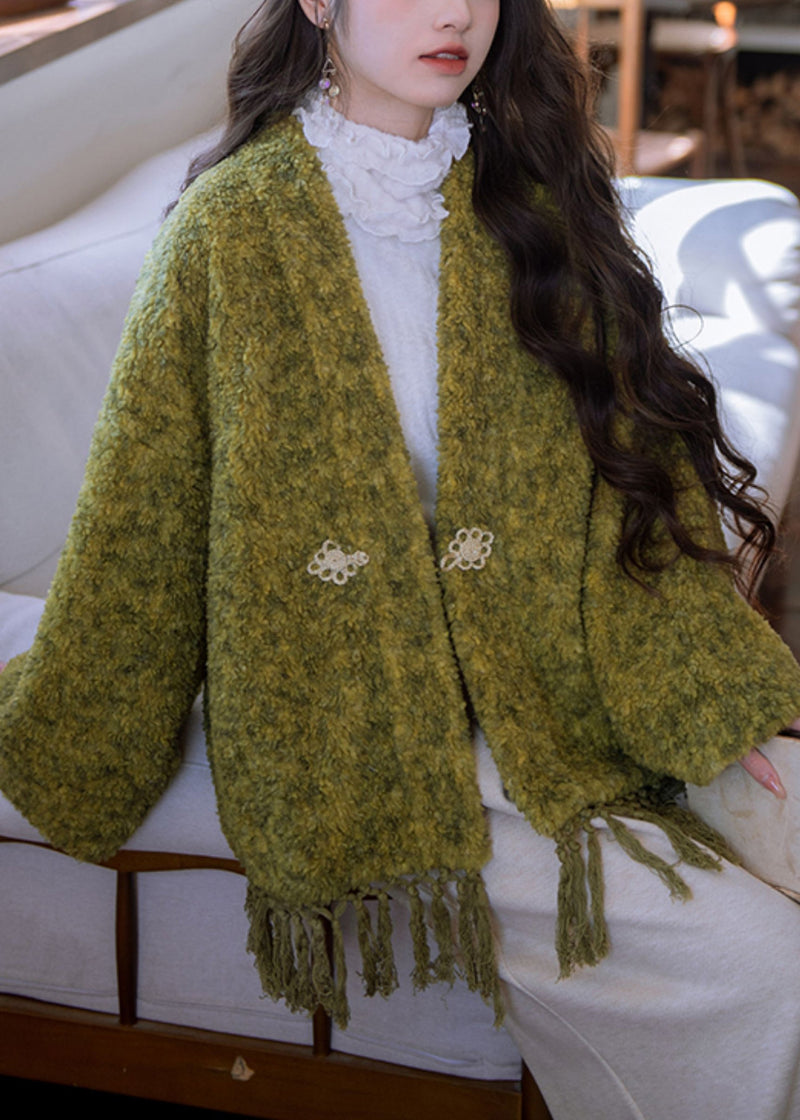 A Vintage Style Coat with Delicate Timeless Details