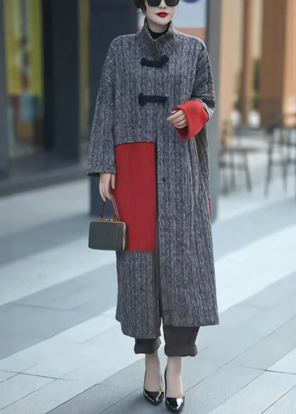 Classic Vintage Coat with a Flattering Fit