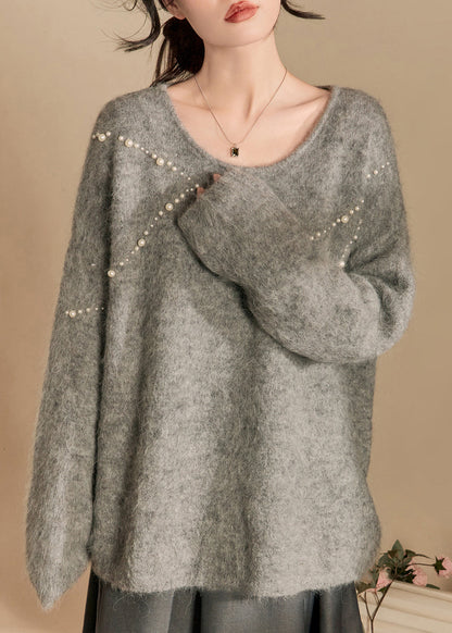 Vintage Inspired Sweater with a Contemporary Edge