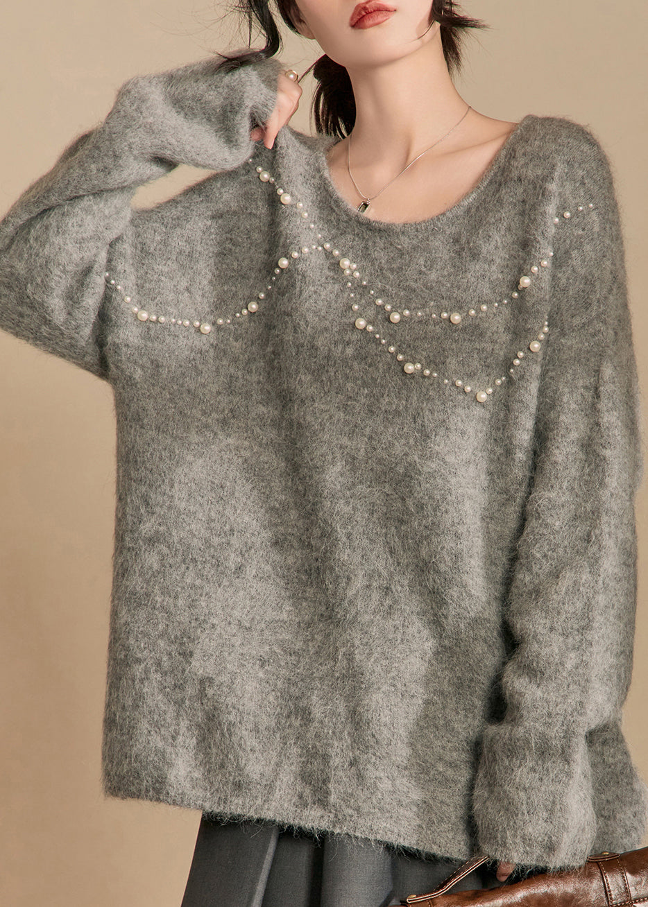 Vintage Inspired Sweater with a Contemporary Edge
