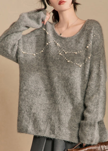 Vintage Inspired Sweater with a Contemporary Edge