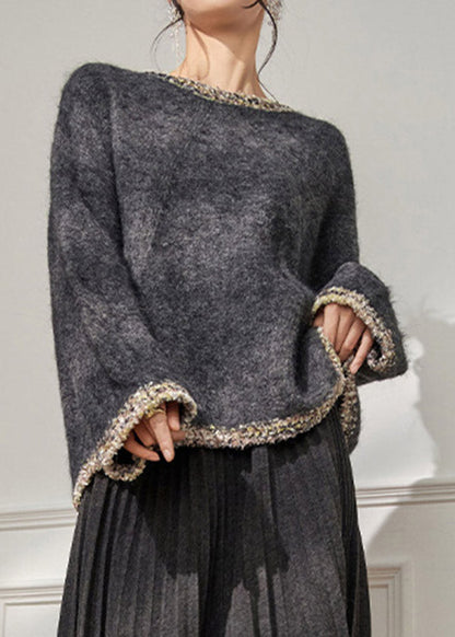 A Vintage Style Sweater with Delicate Timeless Details