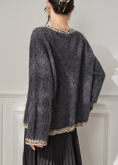 A Vintage Style Sweater with Delicate Timeless Details