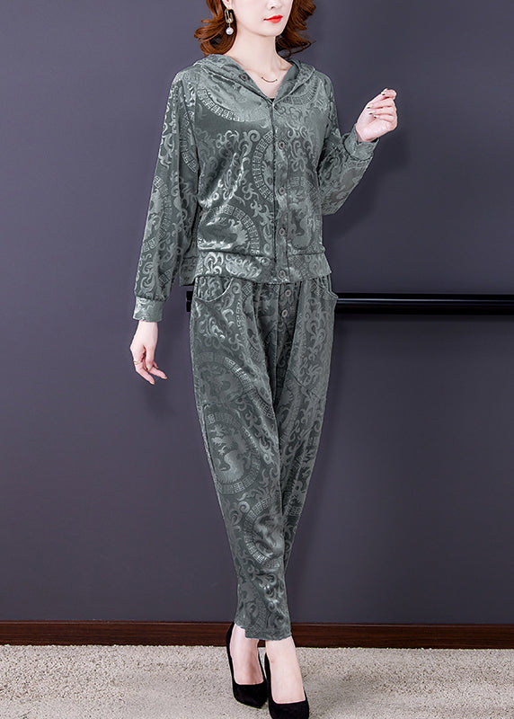 A Vintage Style Pants with Delicate Timeless Details