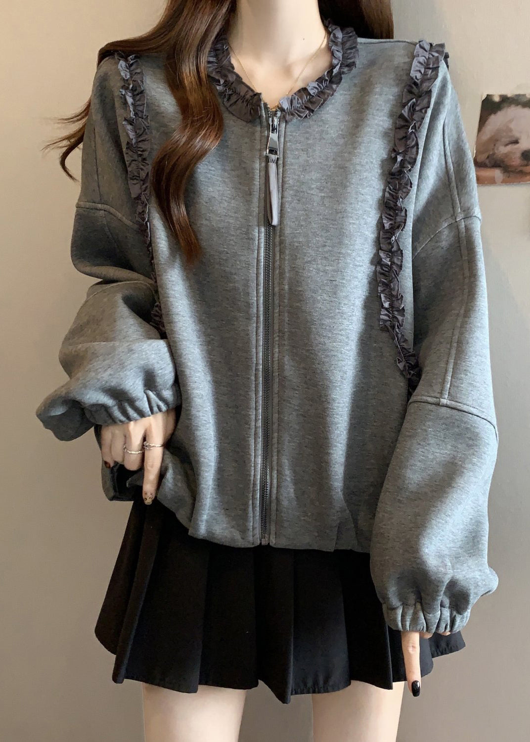 A Vintage Style Coat with Delicate Timeless Details